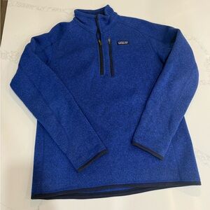 Patagonia Navy/Blue Half-Zip Fleece Jacket